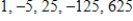 <strong>Select the first five terms of the sequence.(Assume that n begins with 1. ) </strong> A) B) C) D) E)