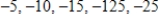 <strong>Select the first five terms of the sequence.(Assume that n begins with 1. ) </strong> A) B) C) D) E)