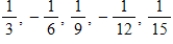 <strong>Select the first five terms of the sequence.(Assume that n begins with 1. ) </strong> A) B) C) D) E)