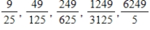 <strong>Select the first five terms of the sequence. </strong> A) B) C) D) E)
