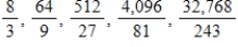<strong>Select the first five terms of the sequence.(Assume that n begins with 1. ) </strong> A) B) C) D) E) 