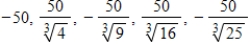 <strong>Select the first five terms of the sequence.(Assume that n begins with 1. ) </strong> A) B) C) D) E) 