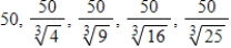 <strong>Select the first five terms of the sequence.(Assume that n begins with 1. ) </strong> A) B) C) D) E) 