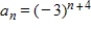 <strong>Write an expression for the apparent nth term of the sequence.(Assume that n begins with 1. ) </strong> A) B) C) D) E) 