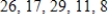 <strong>Select the first five terms of the sequence defined recursively. </strong> A) B) C) D) E) 