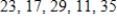 <strong>Select the first five terms of the sequence defined recursively. </strong> A) B) C) D) E) 