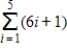 <strong>Find the sum. </strong> A)85 B)35 C)26 D)95 E)55