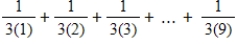 <strong>Use sigma notation to write the sum. </strong> A) B) C) D) E)