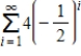 <strong>Find the indicated partial sum of the series. fourth partial sum</strong> A) B) C) D) E) 
