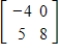 <strong>Find the determinant of the matrix. </strong> A)32 B) C) D)0 E)