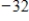 <strong>Find the determinant of the matrix. </strong> A)32 B) C) D)0 E)
