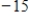 <strong>Find the determinant of the matrix. </strong> A)15 B)13 C) D) E)