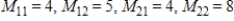 <strong>Find all minors of the matrix. </strong> A) B) C) D) E)