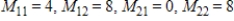 <strong>Find all minors of the matrix. </strong> A) B) C) D) E)