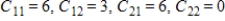 <strong>Find all the cofactors of the matrix. </strong> A) B) C) D) E)