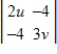 <strong>Evaluate the determinant in which the entries are functions. </strong> A) B) C) D) E)