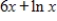 <strong>Evaluate the determinant in which the entries are functions. </strong> A) B) C) D) E)