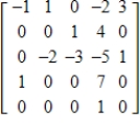 <strong>Use the matrix capabilities of a graphing utility to find the determinant of the matrix .</strong> A)-12 B)-10 C)7 D)-6 E)4