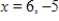 <strong>Solve for x given the following equation involving a determinant. </strong> A) B) C) D) E)