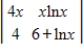 <strong>Evaluate the determinant in which the entries are functions.</strong> A) B) C) D) E)