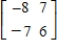 <strong>Find the inverse of the matrix (if it exists). </strong> A) B) C) D) E)