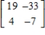 <strong>Find the inverse of the matrix (if it exists). </strong> A) B) C) D) E)