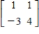 <strong>Find the inverse of the matrix (if it exists). </strong> A) B) C) D) E)Does not exist