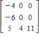 <strong>Find the inverse of the matrix (if it exists). </strong> A) B) C) D) E)Does not exist