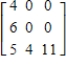 <strong>Find the inverse of the matrix (if it exists). </strong> A) B) C) D) E)Does not exist