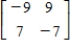 <strong>Use the inverse formula to find the inverse of the matrix (if it exists). </strong> A) B) C) D) E)Does not exist