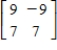 <strong>Use the inverse formula to find the inverse of the matrix (if it exists). </strong> A) B) C) D) E)Does not exist