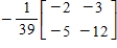 <strong>Use the inverse formula to find the inverse of the 2×2 matrix (if it exists). </strong> A) B) C) D) E)