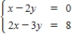 <strong>Solve the system of linear equations. </strong> A) B) C) D) E)
