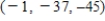 <strong>Solve the system of linear equations. </strong> A) B) C) D) E)