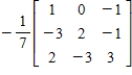<strong>Find the inverse of the matrix . </strong> A) B) C) D) E)