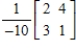 <strong>Find the inverse of the matrix (if it exists).</strong> A) B) C) D) E)does not exist