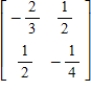 <strong>Solve the system of linear equations using the inverse matrix </strong> A) B) C) D) E)