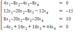 <strong>Solve the system of linear equations using the inverse matrix .</strong> A) B) C) D) E)
