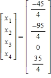 <strong>Solve the system of linear equations using the inverse matrix .</strong> A) B) C) D) E)