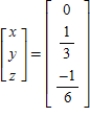 <strong>Solve the system of linear equations using an inverse matrix. </strong> A) B) C) D) E)