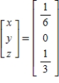 <strong>Solve the system of linear equations using an inverse matrix. </strong> A) B) C) D) E)