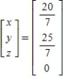 <strong>Use the matrix capabilities of a graphing utility to solve the following system of linear equations: </strong> A) B) C) D) E)