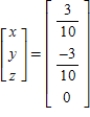 <strong>Use the matrix capabilities of a graphing utility to solve the following system of linear equations: </strong> A) B) C) D) E)