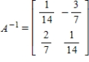 <strong>Find the inverse of A. </strong> A) B) C) D) E)
