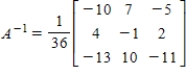 <strong>Find the inverse of A. </strong> A) B) C) D) E)