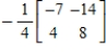 <strong>Find the inverse of the matrix (if it exists).</strong> A) B) C) D) E)does not exist