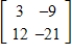 <strong>Find the inverse of the matrix .</strong> A) B) C) D) E)
