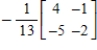 <strong>Find the inverse of the matrix (if it exists).</strong> A) B) C) D) E)does not exist
