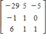 <strong>Find the inverse of the matrix. </strong> A) B) C) D) E)