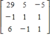 <strong>Find the inverse of the matrix. </strong> A) B) C) D) E)